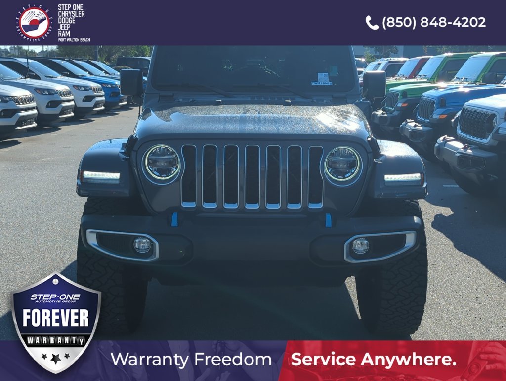 Used 2022 Gray Jeep Unlimited Sahara 4xe image 7