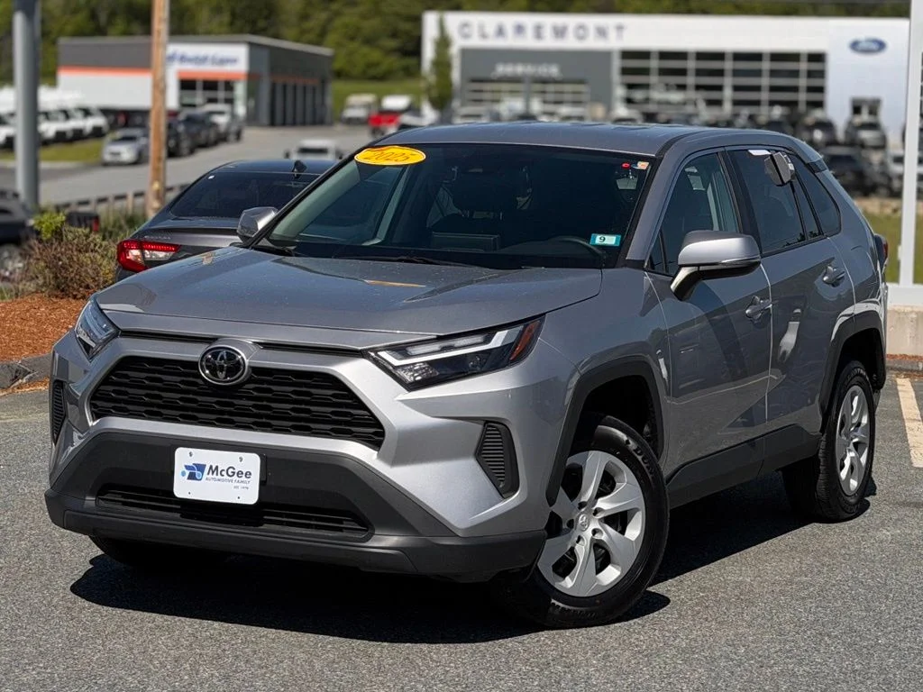 Certified Used 2025 Silver Toyota LE image 1