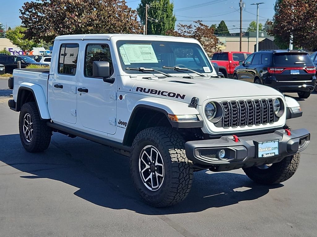 New 2026 Bright White Clearcoat Jeep Rubicon image 8
