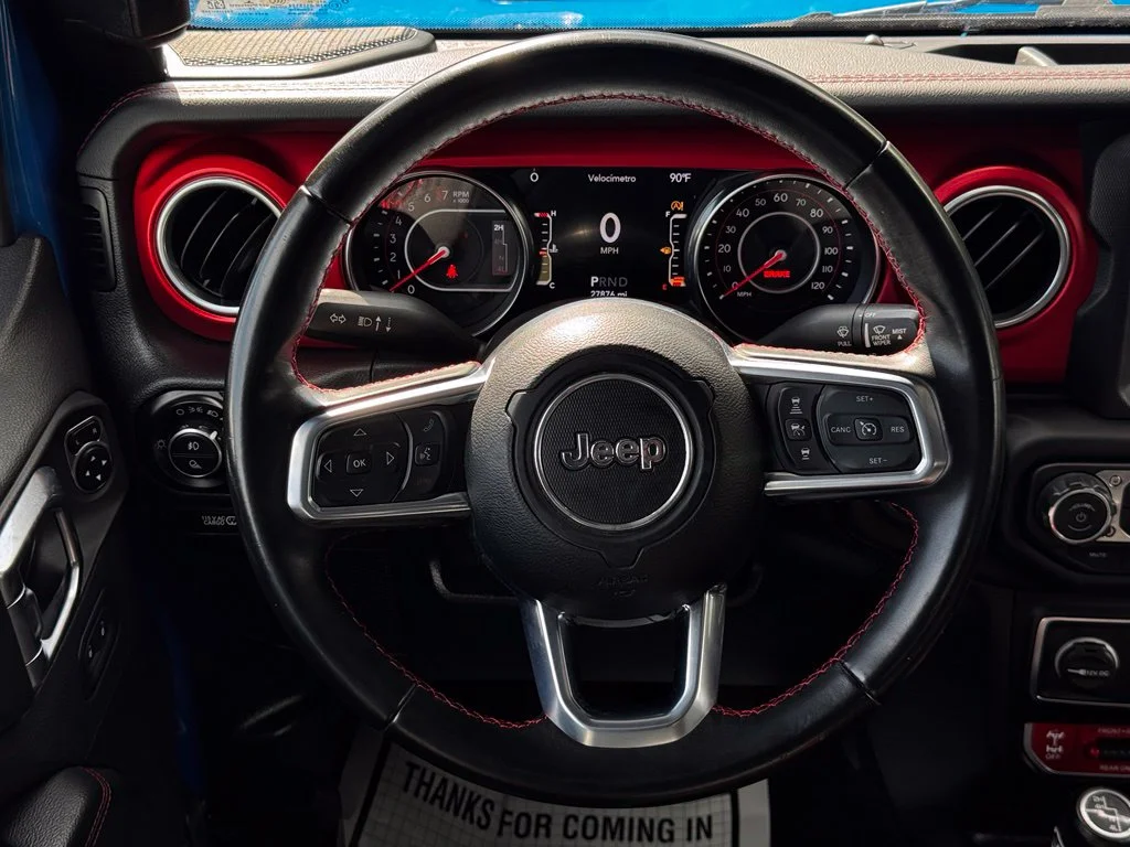 Used 2021 Blue Jeep Rubicon image 23