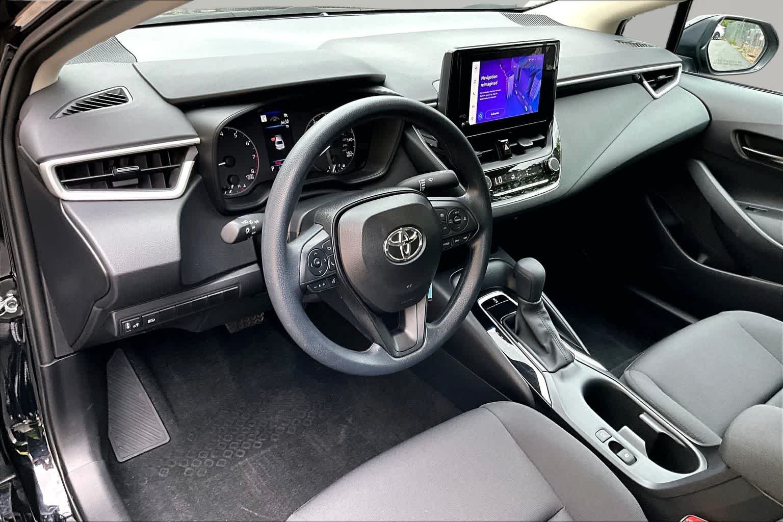 Used 2025 Midnight Black Metallic Toyota LE image 17