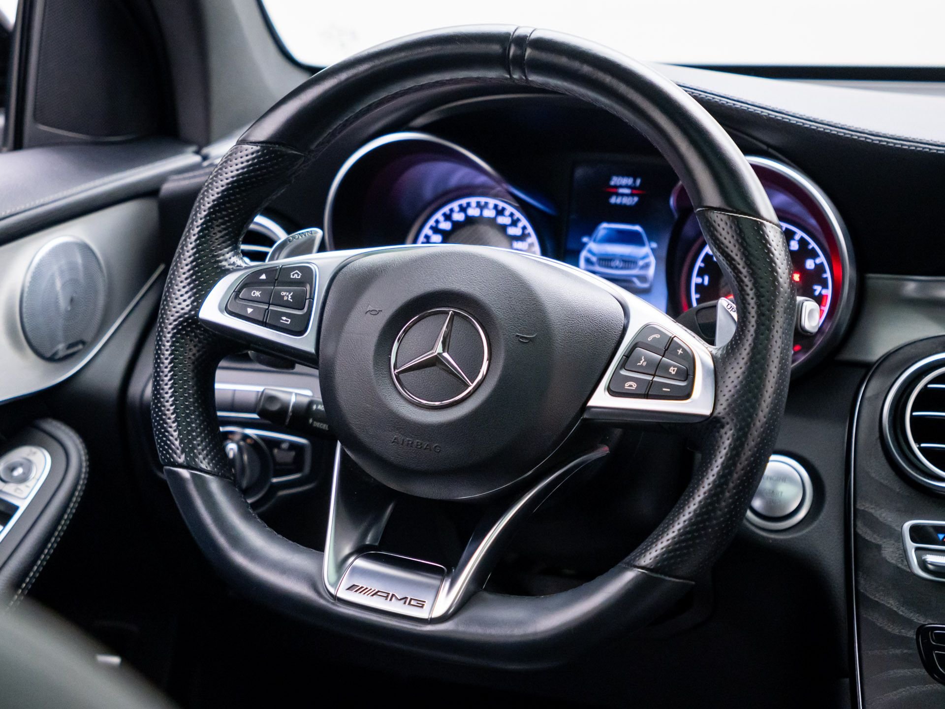 Used 2018 White Mercedes-Benz GLC 63 AMG® image 11