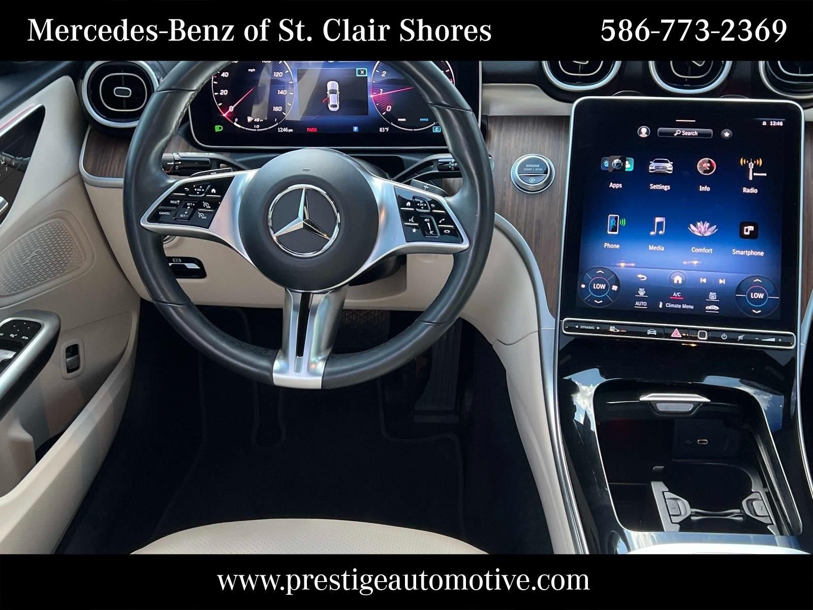 Certified Used 2023 White Mercedes-Benz C 300 image 18