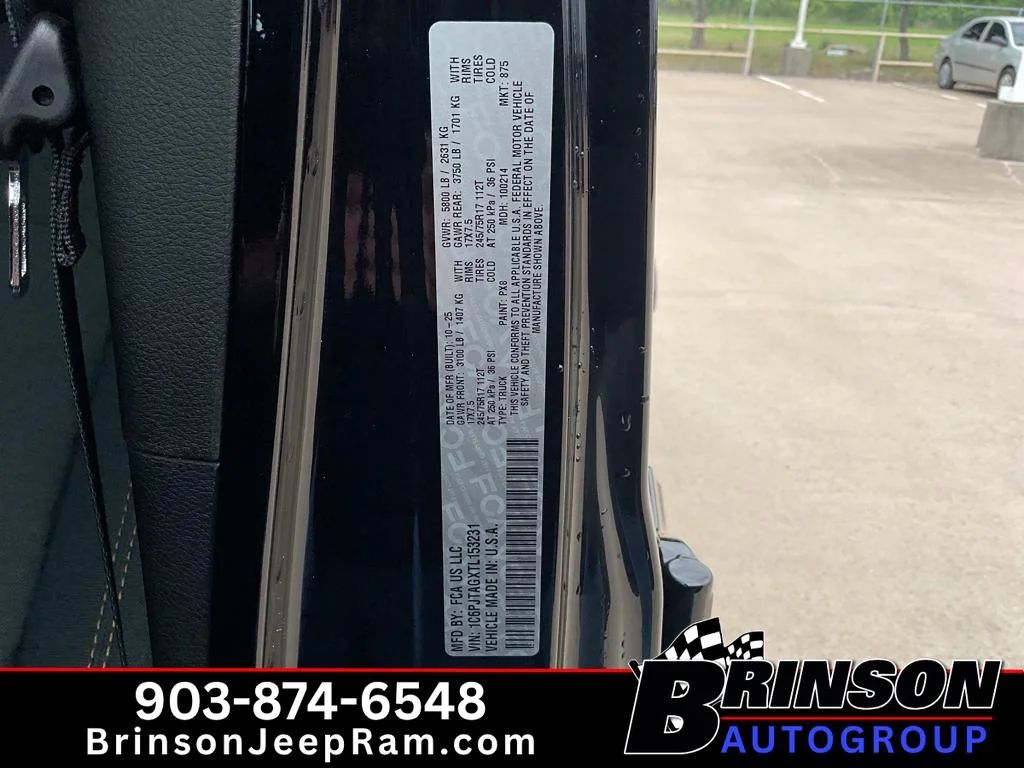 New 2026 Black Clearcoat Jeep Sport S image 17