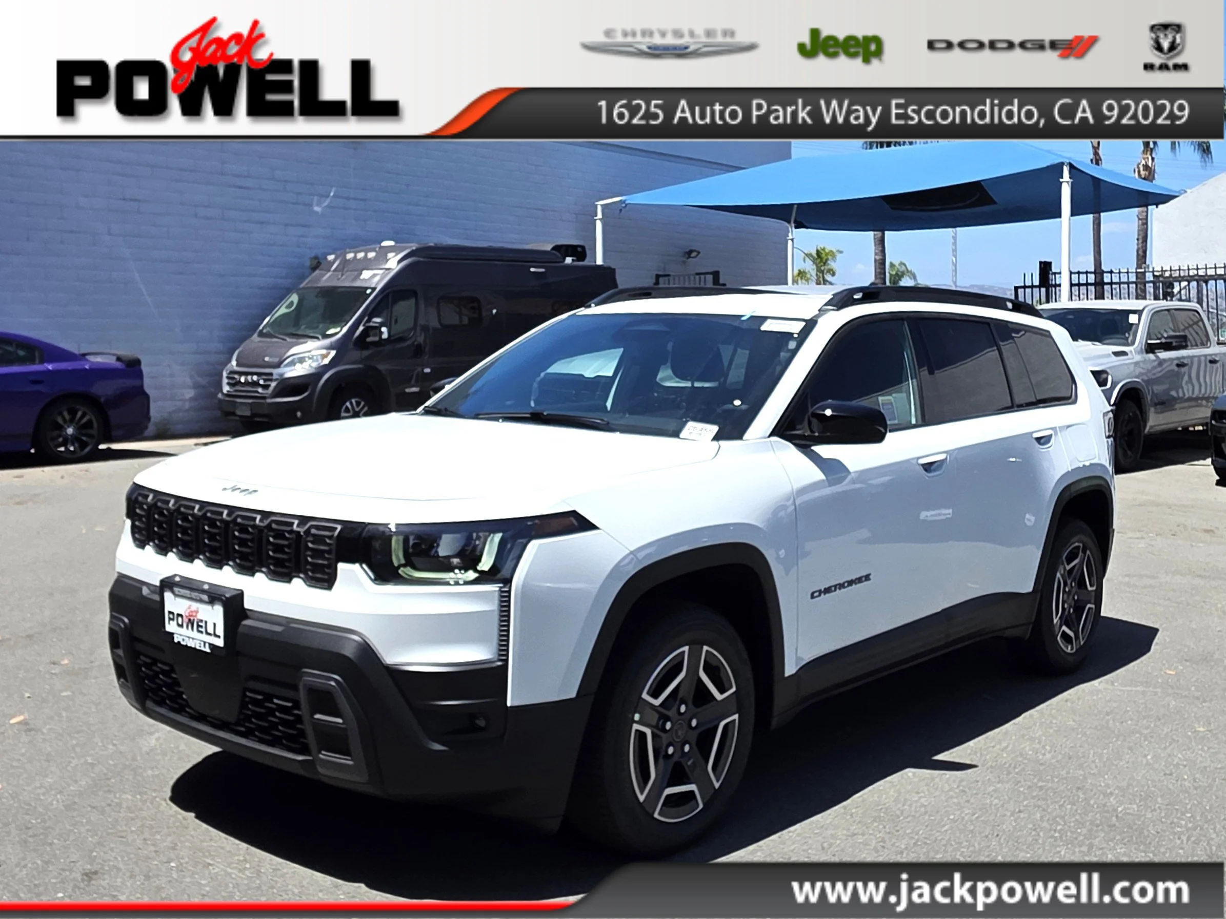 New 2026 Bright White Clearcoat Jeep Laredo image 1