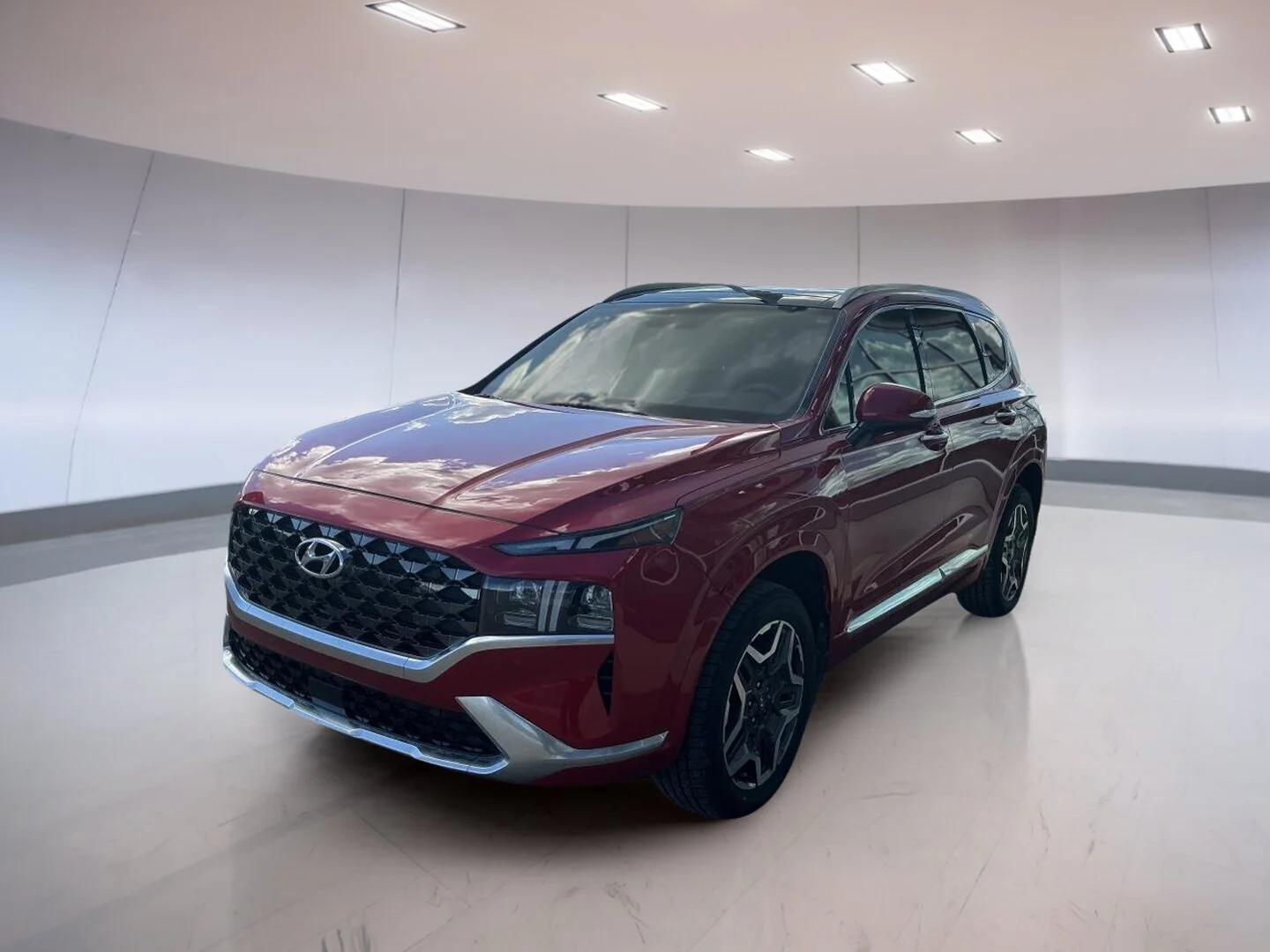 Used 2021 Red Hyundai Ultimate Calligraphy image 3