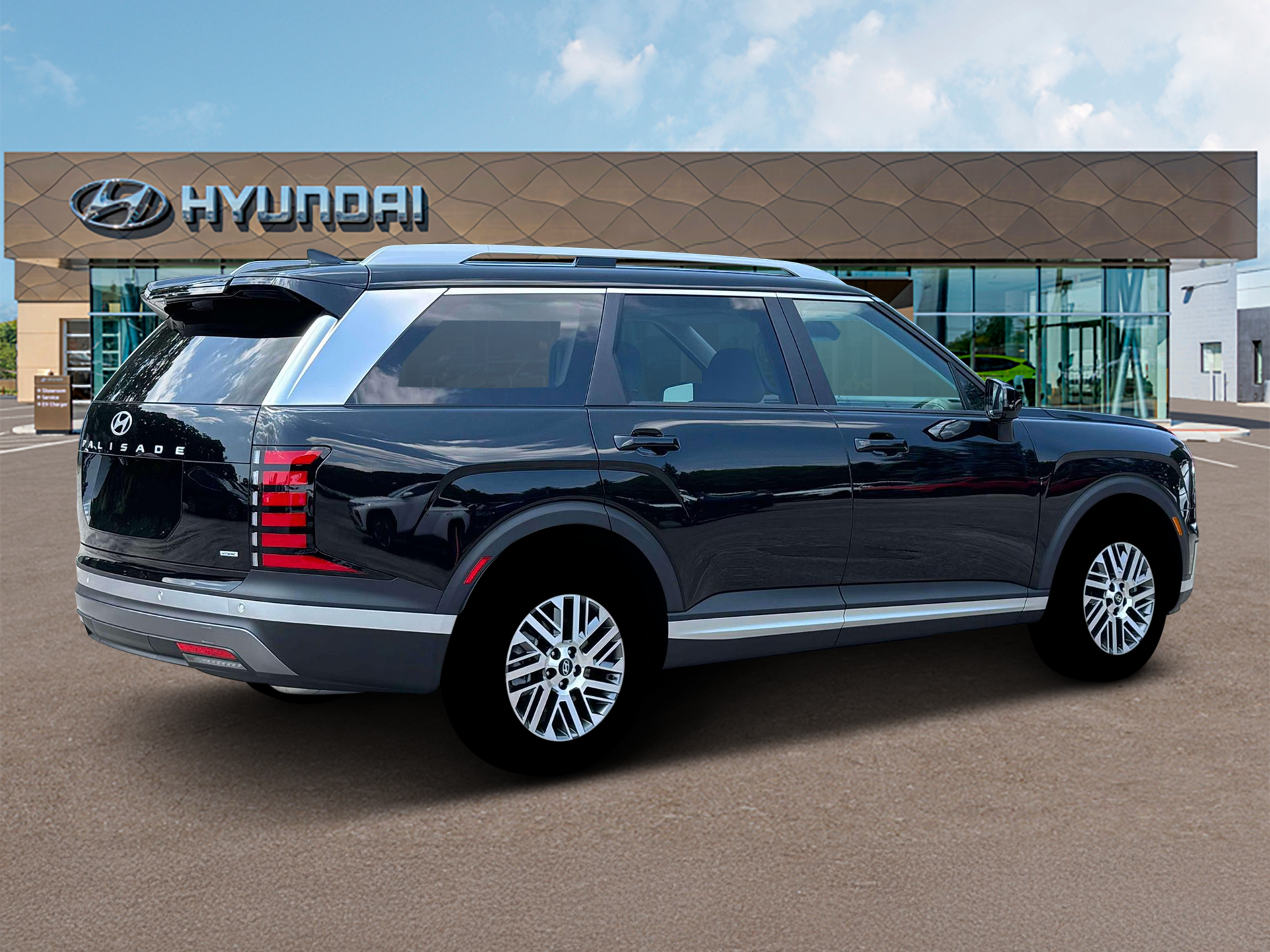 New 2026 Abyss Black Pearl Hyundai SEL AWD image 8