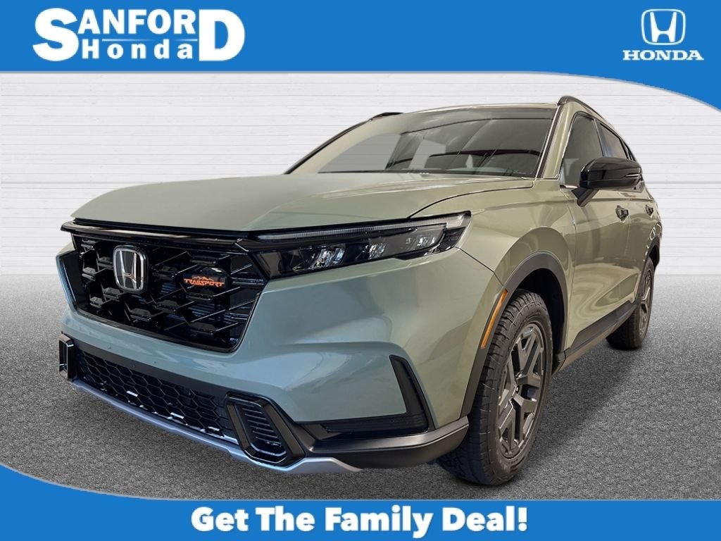 New 2026 Ash Green Metallic Honda TrailSport image 1