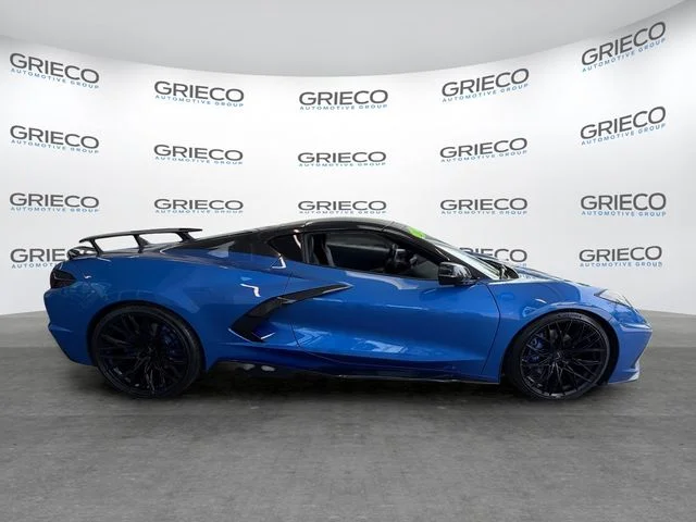 Certified Used 2021 Blue Chevrolet Stingray image 8