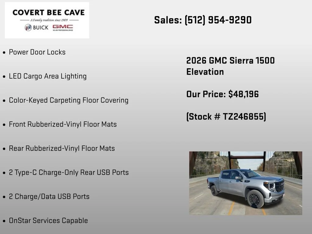 New 2026 Sterling Metallic GMC Elevation image 36
