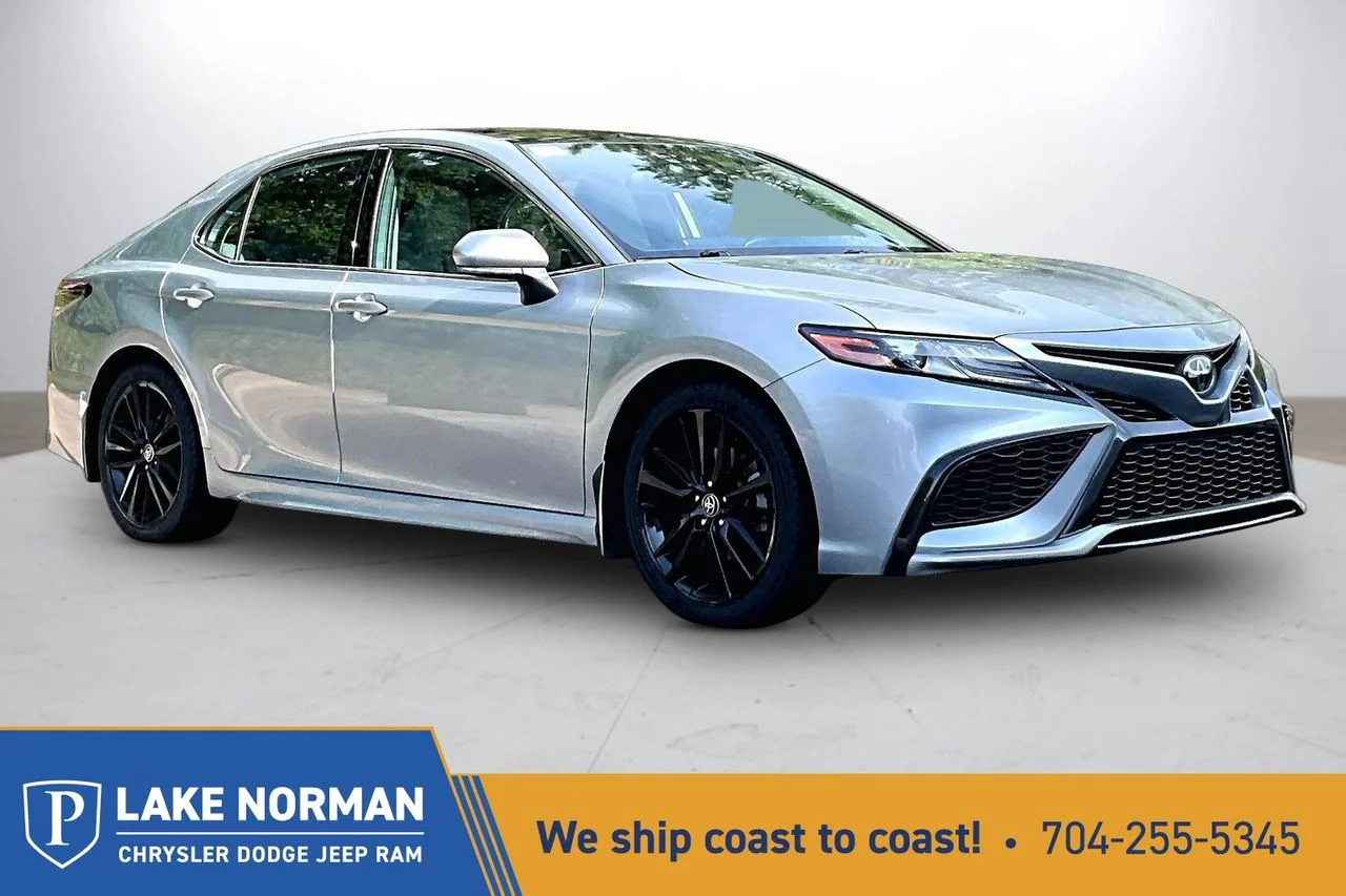 Certified Used 2022 Silver Toyota XSE image 1