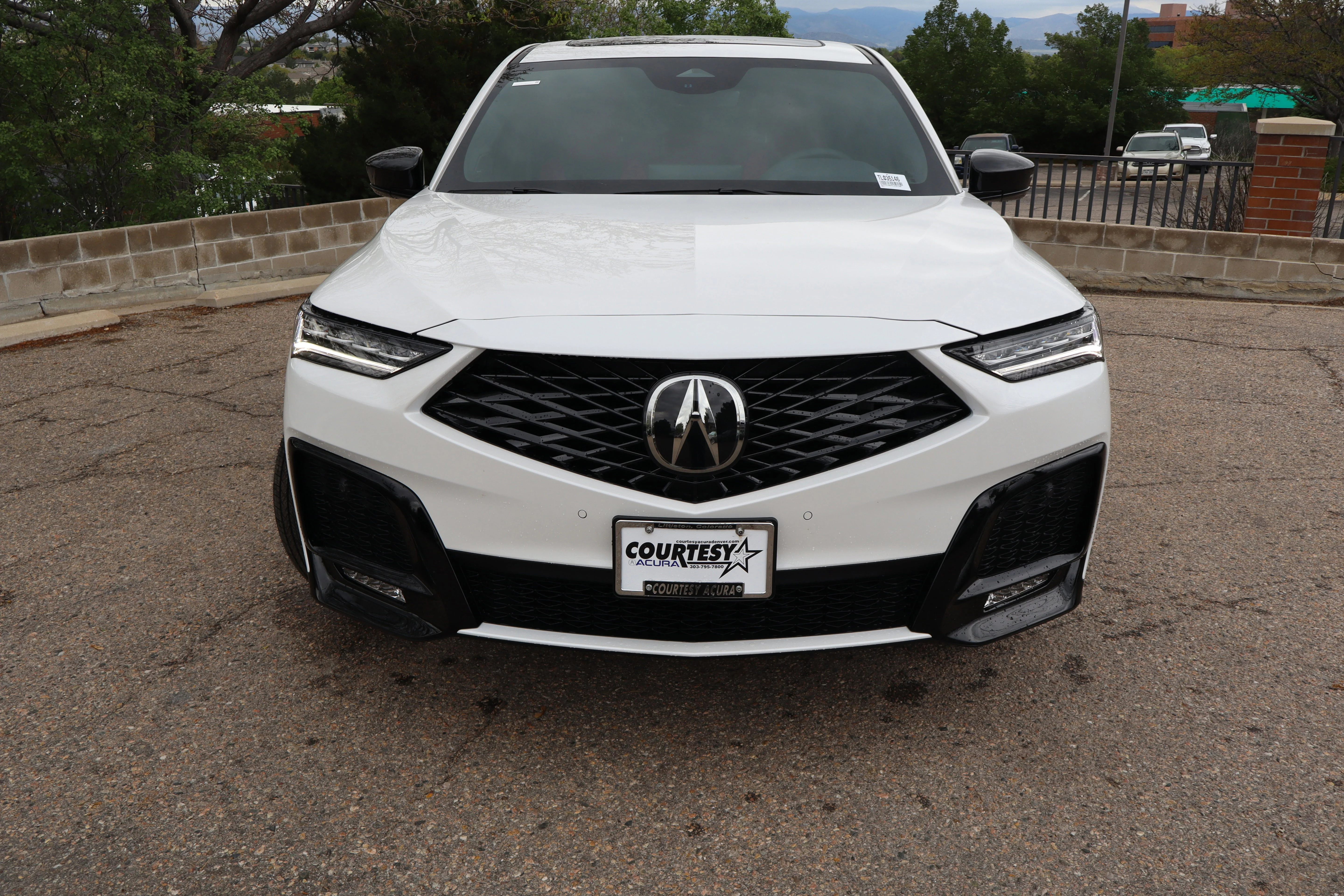 New 2026 Platinum White Pearl Acura w/A-Spec Package image 2