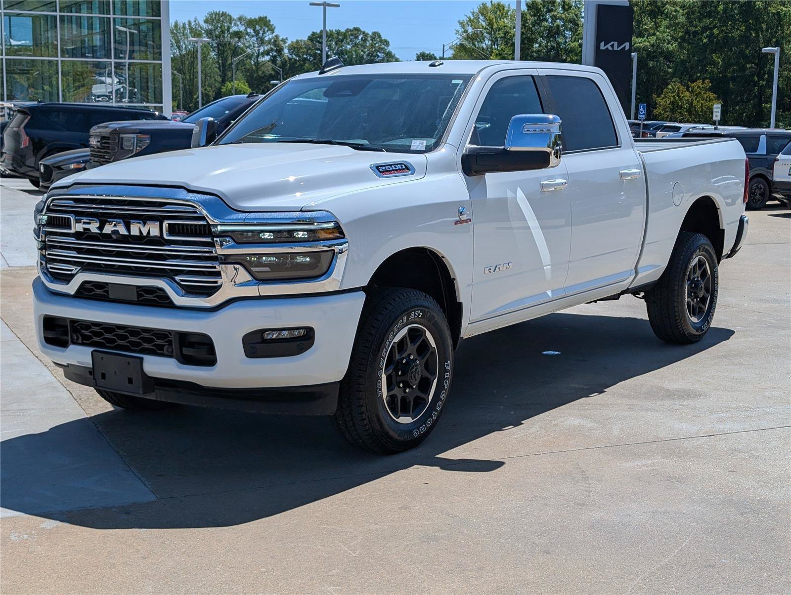 Used 2026 Bright White Clearcoat Ram Laramie image 1
