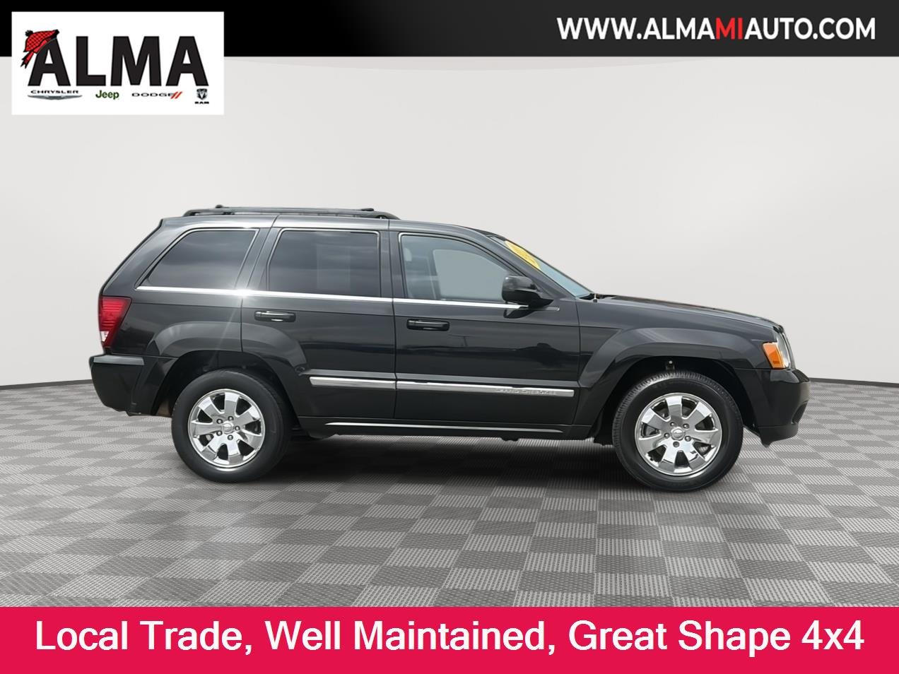 Used 2009 Jeep Grand Cherokee Limited with VIN 1J8HR58P09C512806 for sale in St. Louis, MI