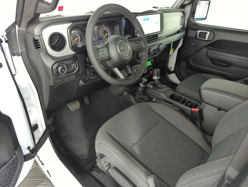 New 2026 Bright White Clear-Coat Exterior Paint Jeep Sport S image 11