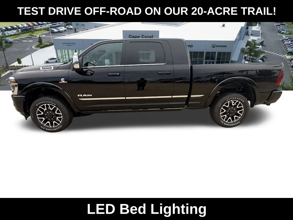 New 2026 Diamond Black Crystal Pearl-Coat Exterior Paint RAM Limited image 9