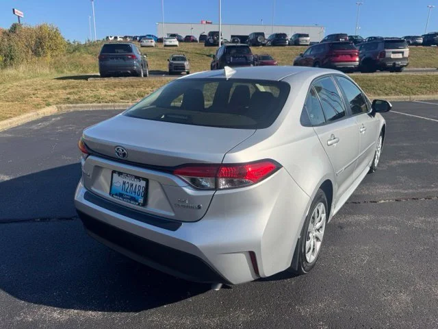 Certified Used 2024 Silver Toyota LE image 3