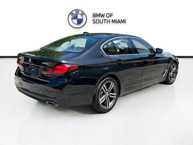 Certified Used 2023 Black BMW 530i xDrive image 7