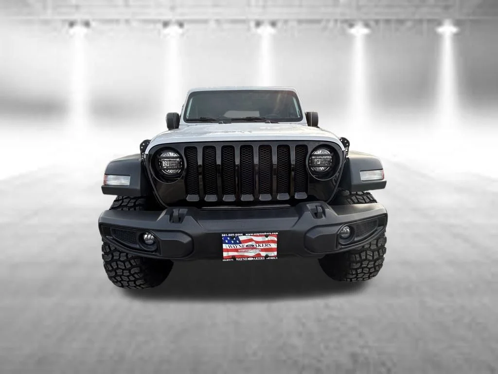 Certified Used 2022 Bright White Clearcoat Jeep Willys image 10