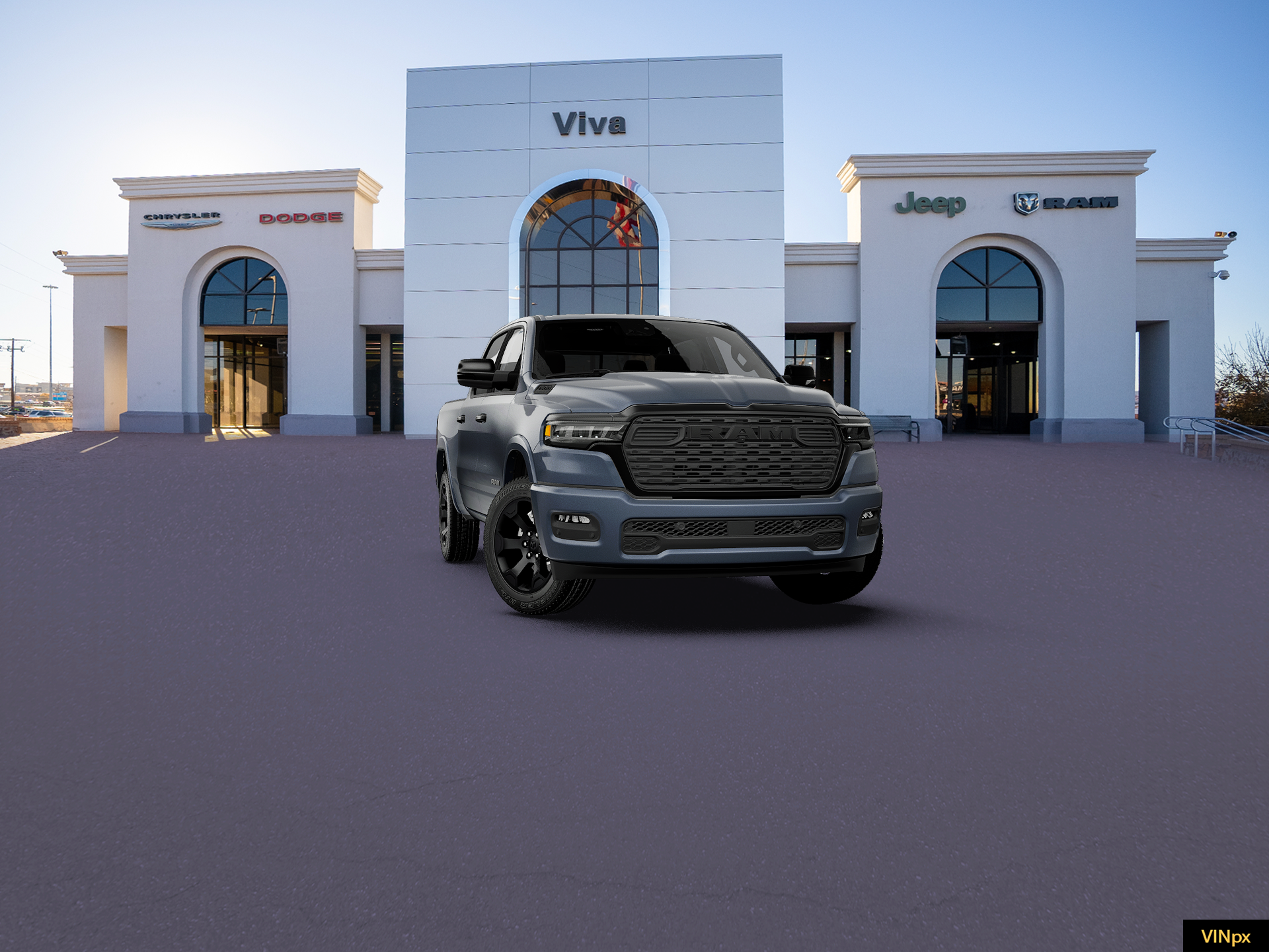 New 2027 Forged Blue Metallic RAM BIG HORN image 10