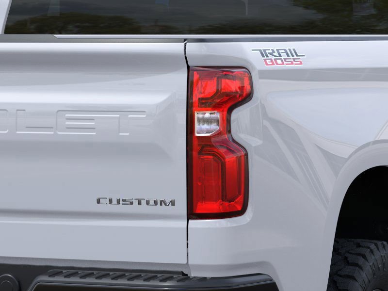 2026 Chevrolet Silverado 1500 Custom Trail Boss White at Classic Elite Chevrolet Sugar Land