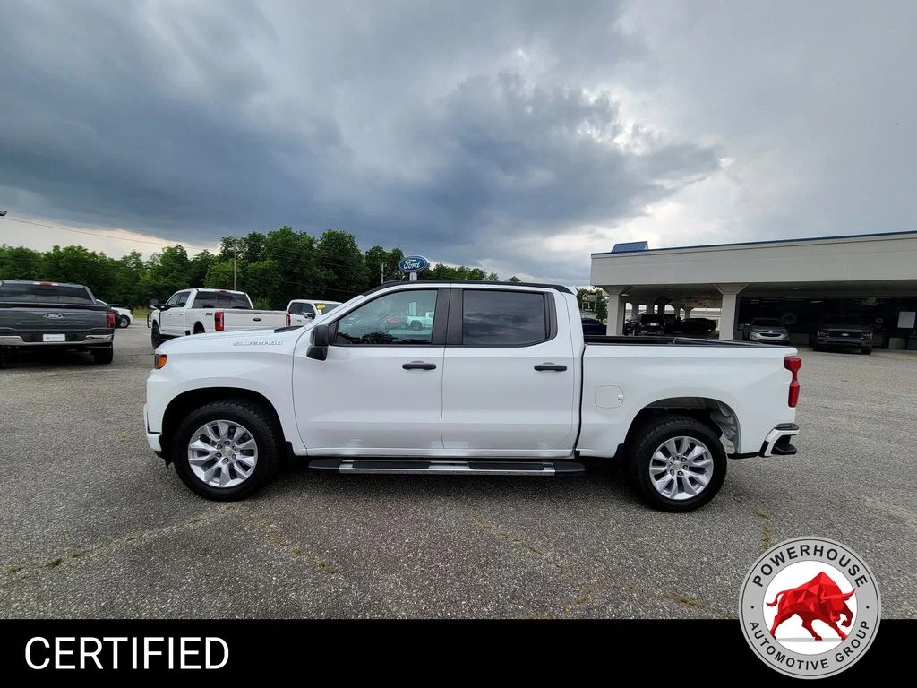 Certified Used 2021 White Chevrolet Custom image 3