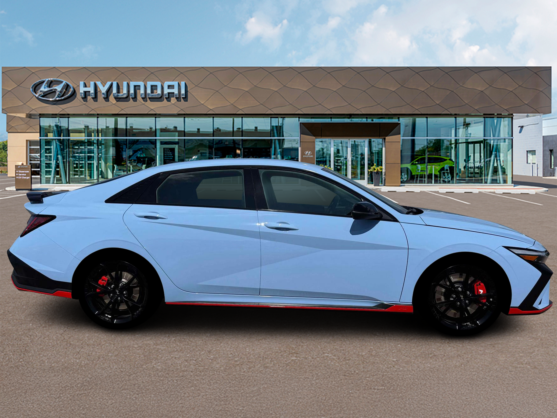 New 2026 Blue Hyundai Sedan image 9