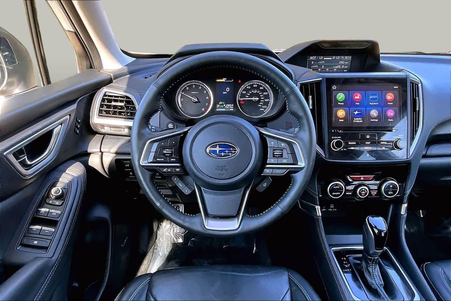 Used 2022 Crystal White Pearl Subaru Touring image 6