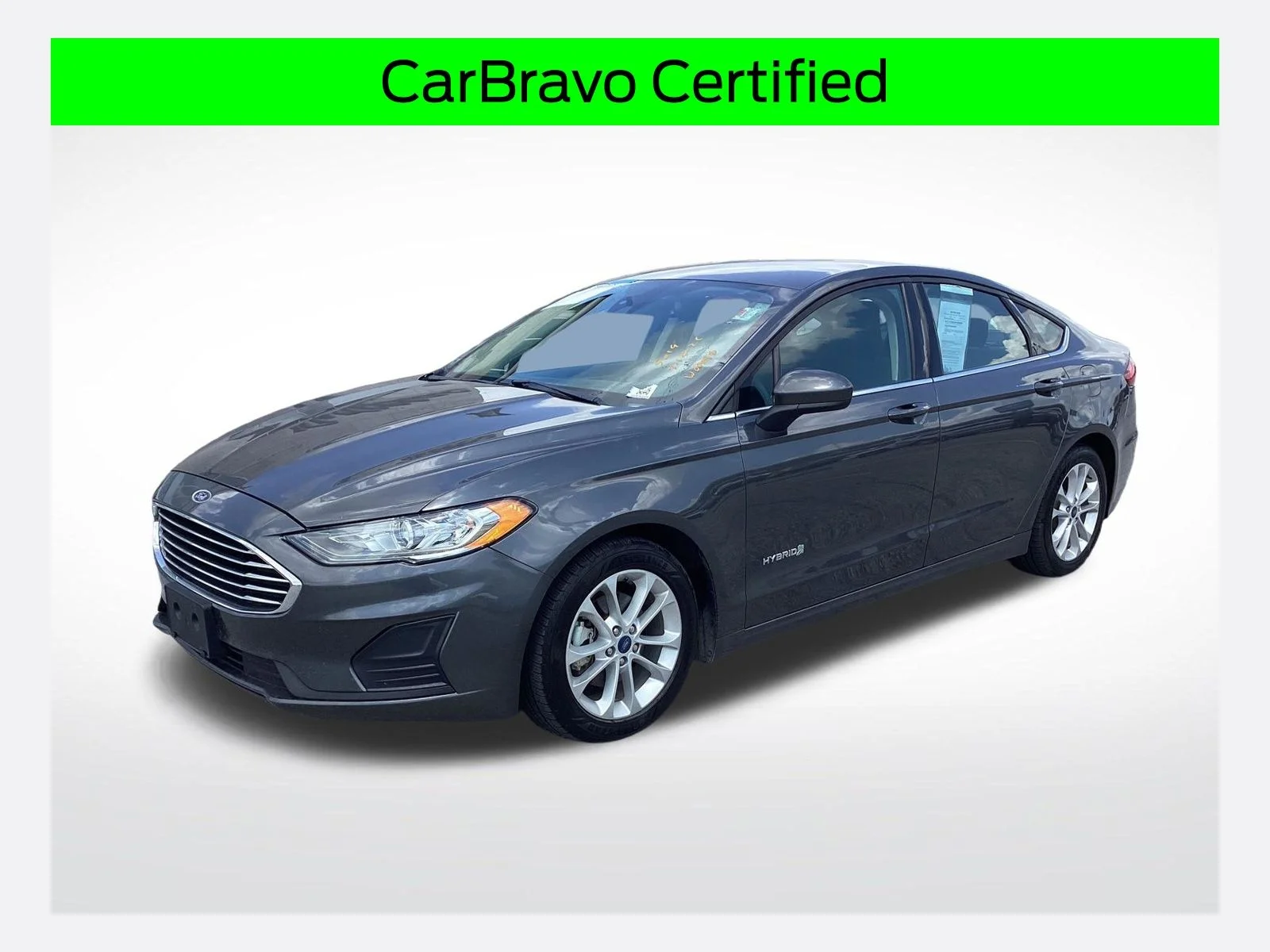 Certified Used 2019 Gray Ford SE image 1