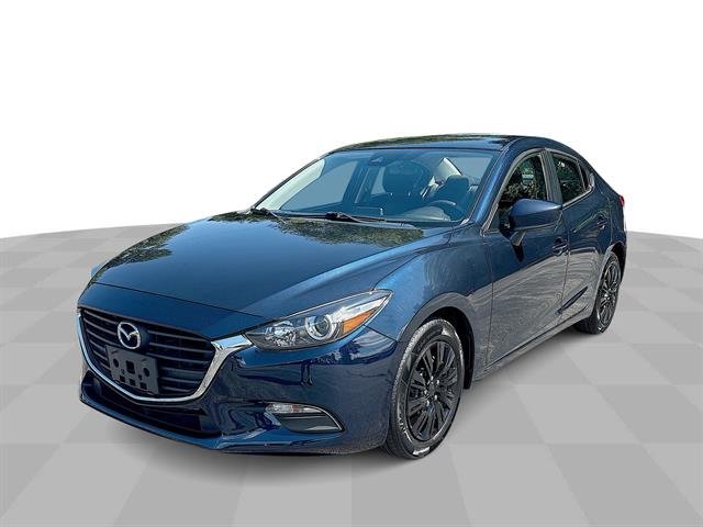 Blue 2018 Mazda MAZDA3 Sedan Front-Wheel Drive 