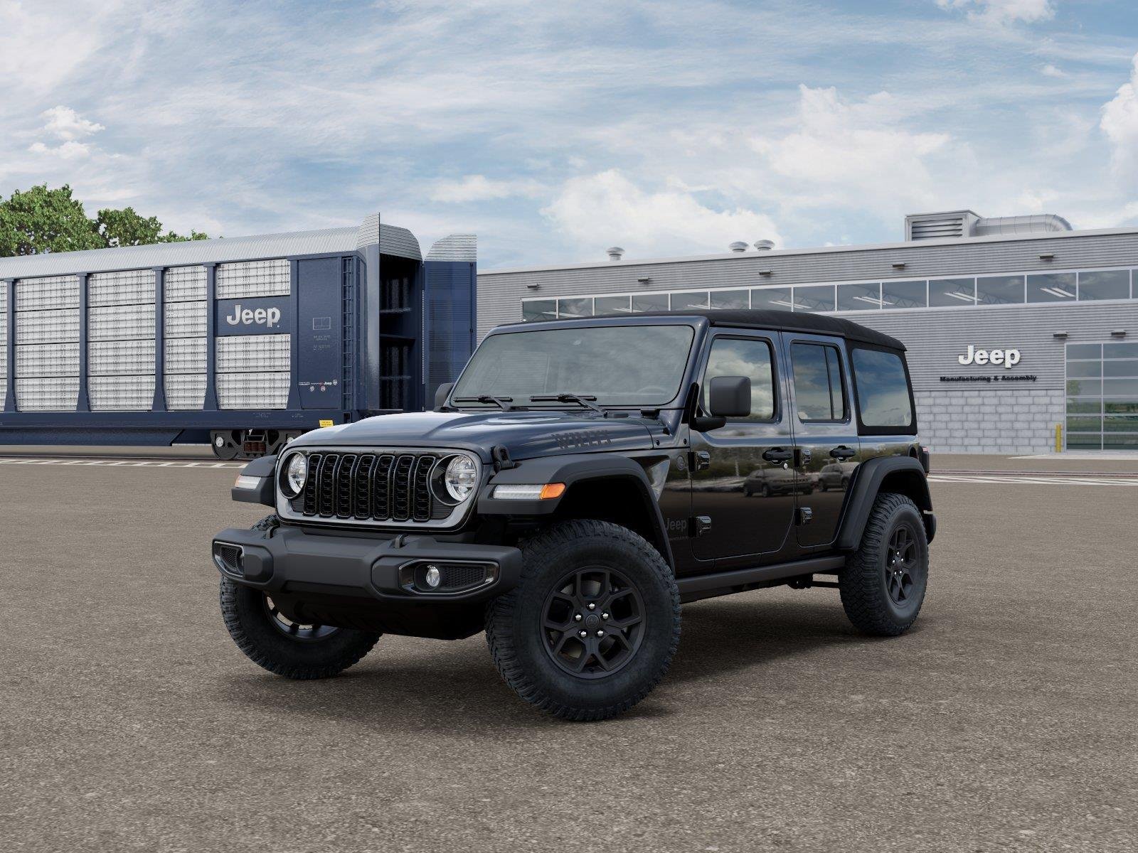 New 2027 Black Clear-Coat Exterior Paint Jeep Willys image 1