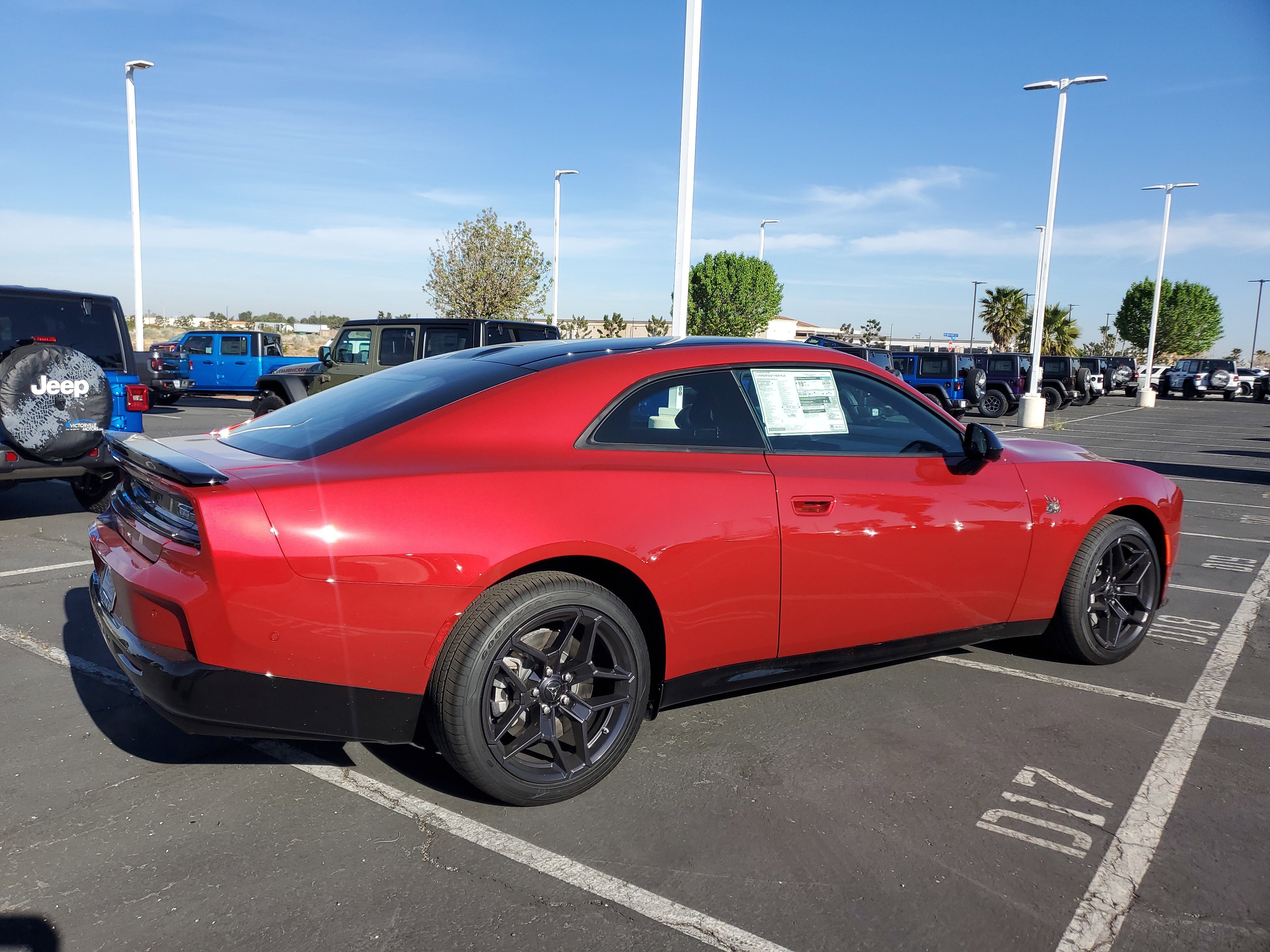 New 2026 Redeye Exterior Paint Dodge R/T Scat Pack image 3