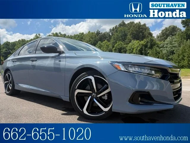 Used 2022 Gray Honda Sport Special Edition image 1