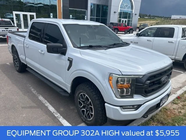 Used 2022 White Ford XLT image 3