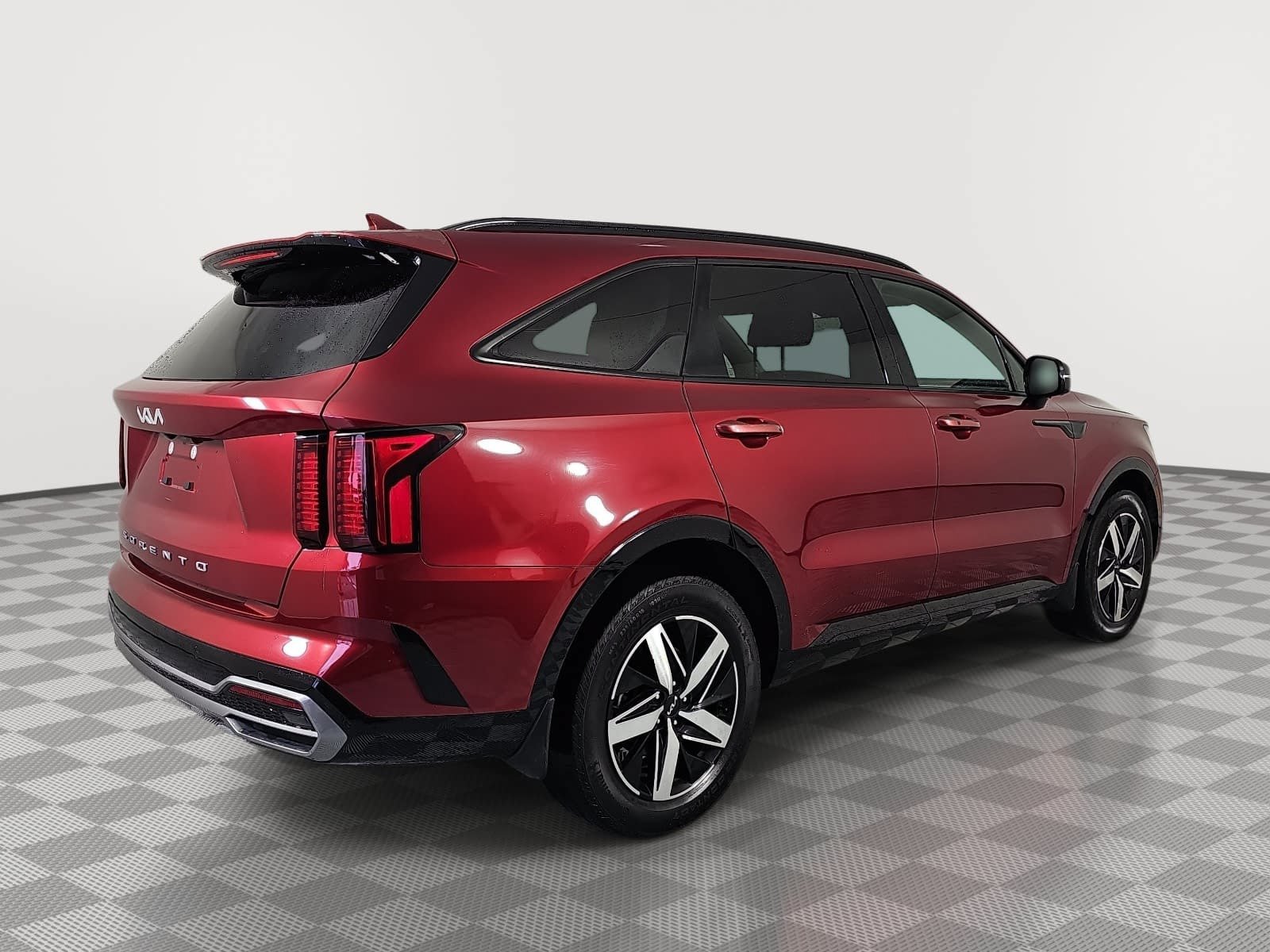 Used 2022 Red Kia EX image 8