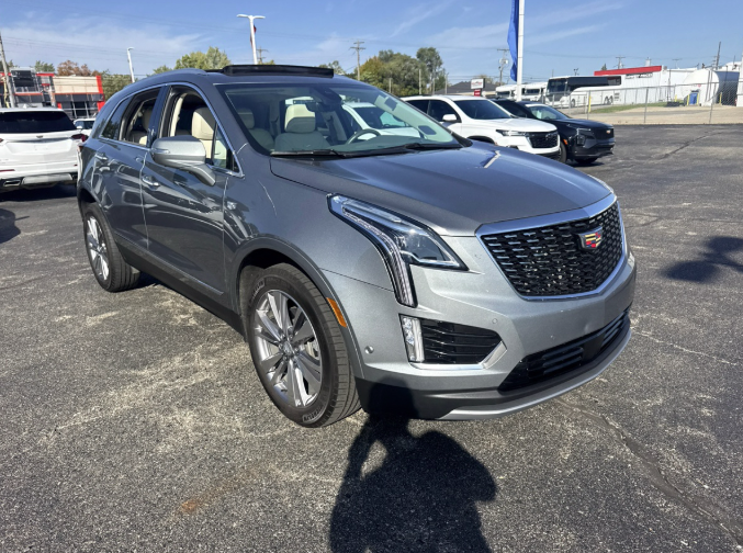 Used 2024 Silver Cadillac Premium Luxury image 3