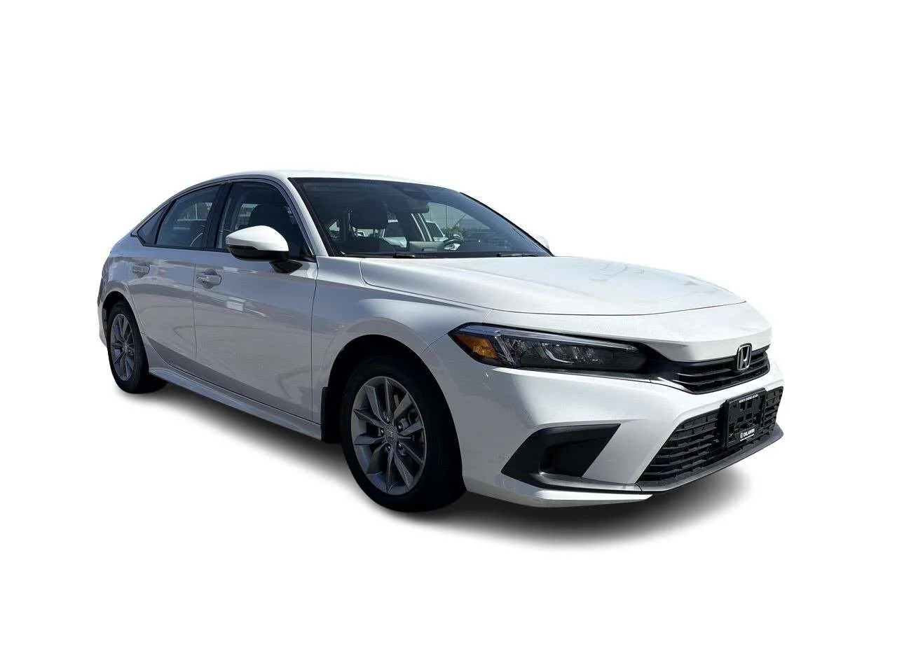 Used 2022 Platinum White Pearl Honda Sedan EX CVT Certified Pre-Owned   One Owner   Loc image 2