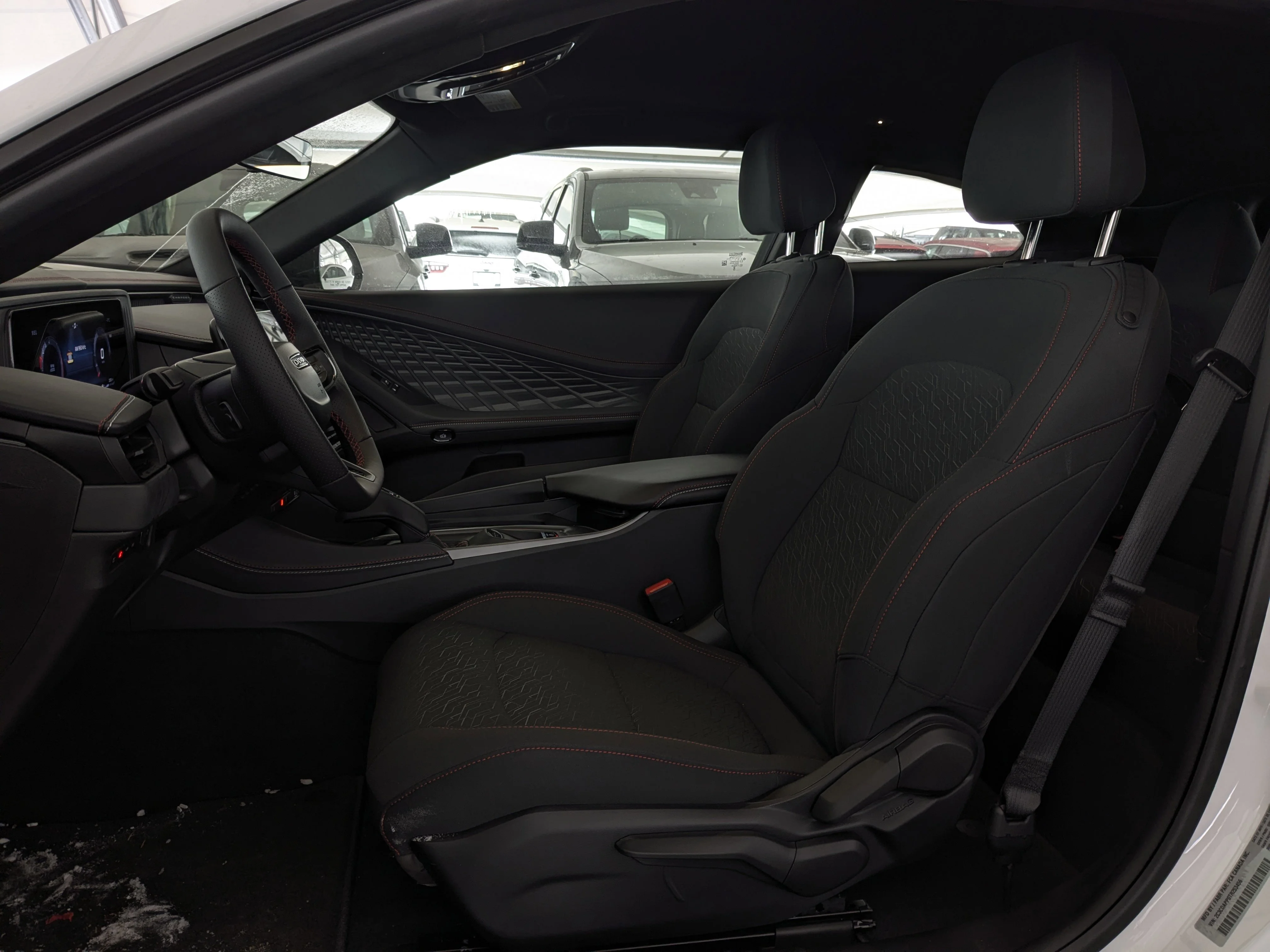New 2026 White Dodge R/T - - Blacktop Pack - Hurricane Turbo - 20 Black Wheels - AWD & tons more! image 14