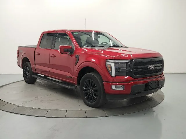Used 2024 Rapid Red Metal Ford LARIAT image 3