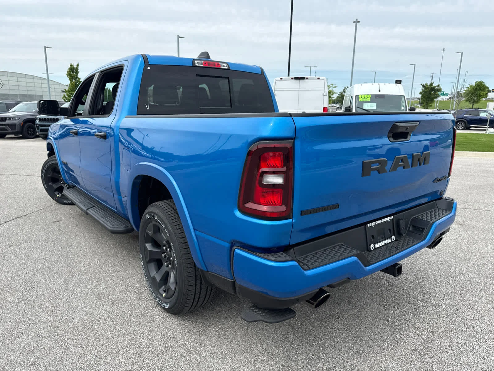 New 2026 Hydro Blue Pearl-Coat Exterior Paint RAM Big Horn image 5