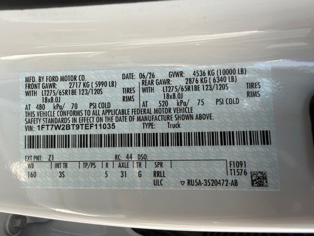 New 2026 Oxford White Ford F-250® XLT image 43