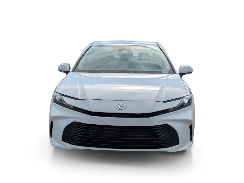 Used 2025 White Toyota LE image 2