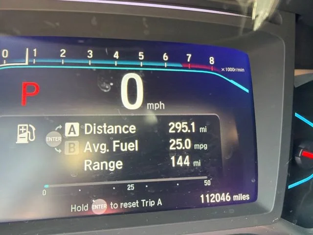 Used 2021 Black Honda AWD EX-L image 2