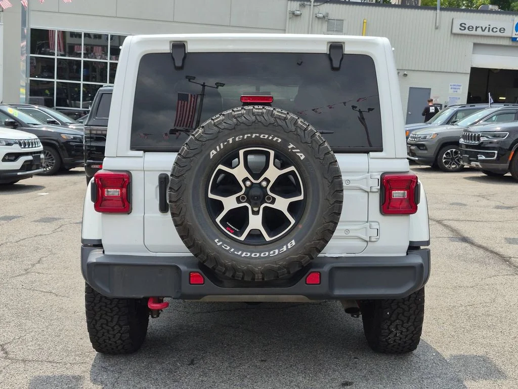 Used 2021 White Jeep Unlimited Rubicon image 7