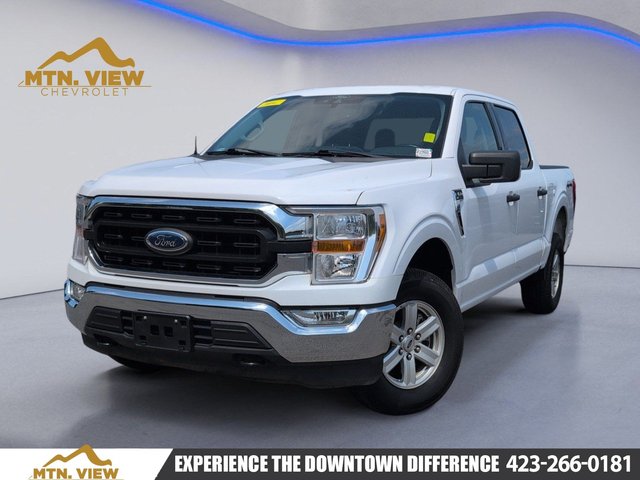 Pre-Owned 2021 Ford F-150 XLT 4WD 4D SuperCrew