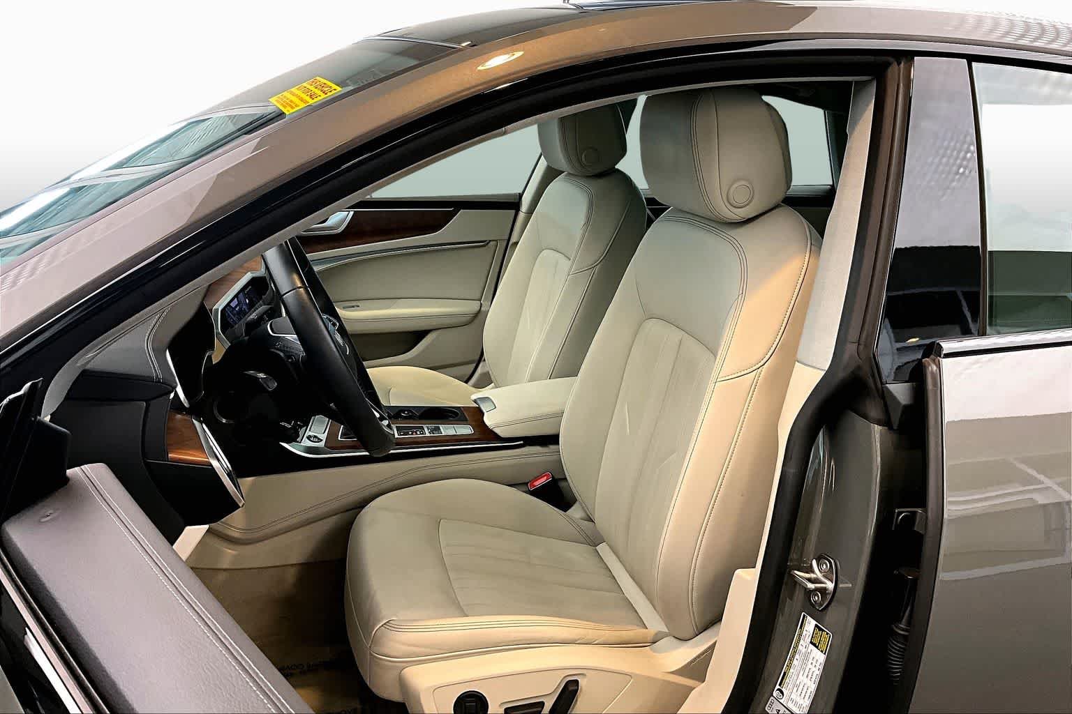 Used 2023 Chronos Gray Metallic Audi Premium Plus image 14