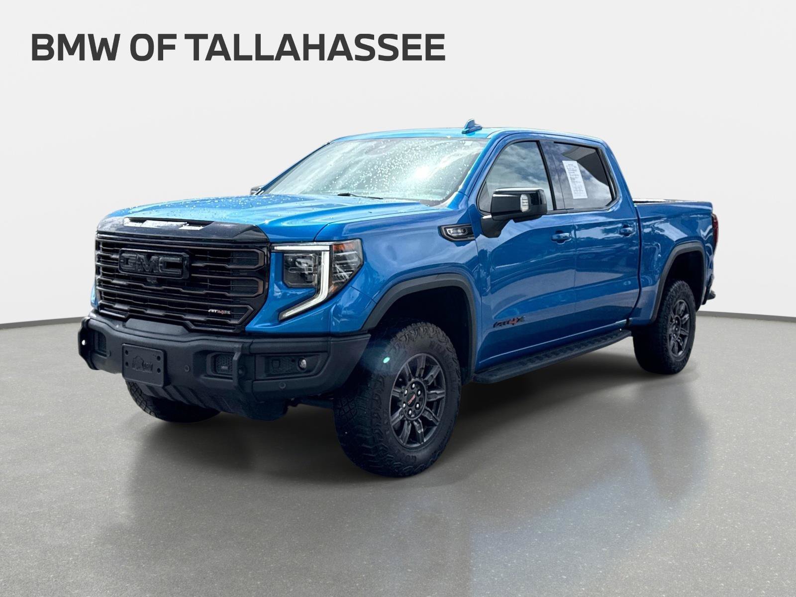 Used 2024 Dynamic Blue Metallic GMC AT4X image 1
