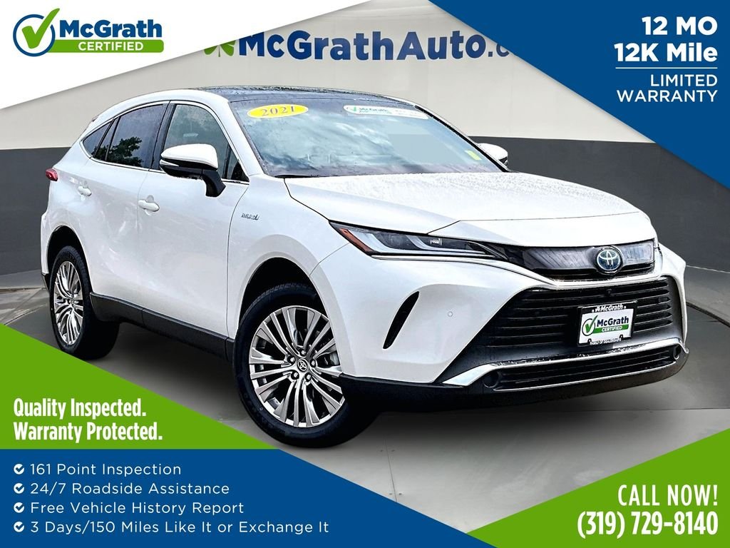 Pre-Owned 2021 Toyota Venza Limited 4D Sport Utility in Cedar