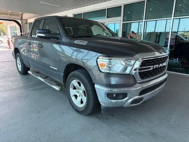 Used 2022 Granite Crystal Metallic Clearcoat Ram Big Horn image 10