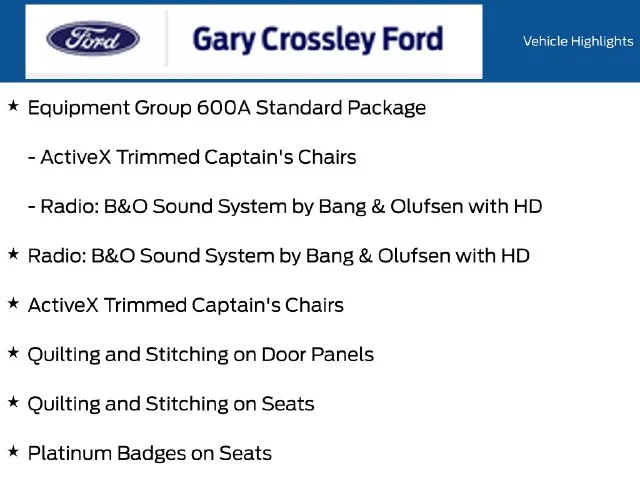 New 2027 Star White Metallic Tri-Coat Ford Platinum™ image 12